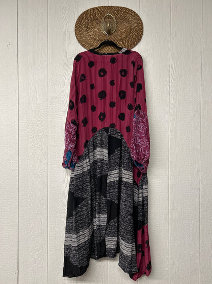 Crepe Sari Evermore Kimono 1026 230