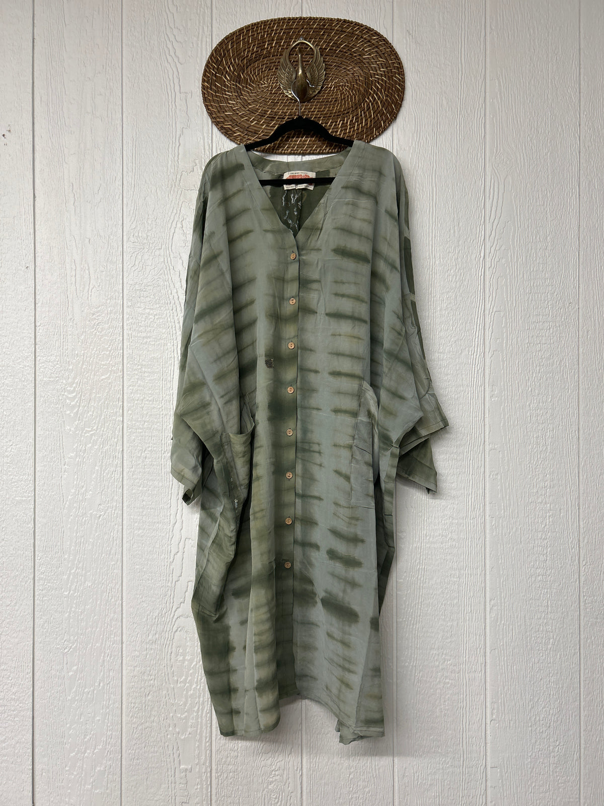 Crepe Sari Gaia Duster Dress 0826 263