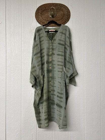 Crepe Sari Gaia Duster Dress 0826 263