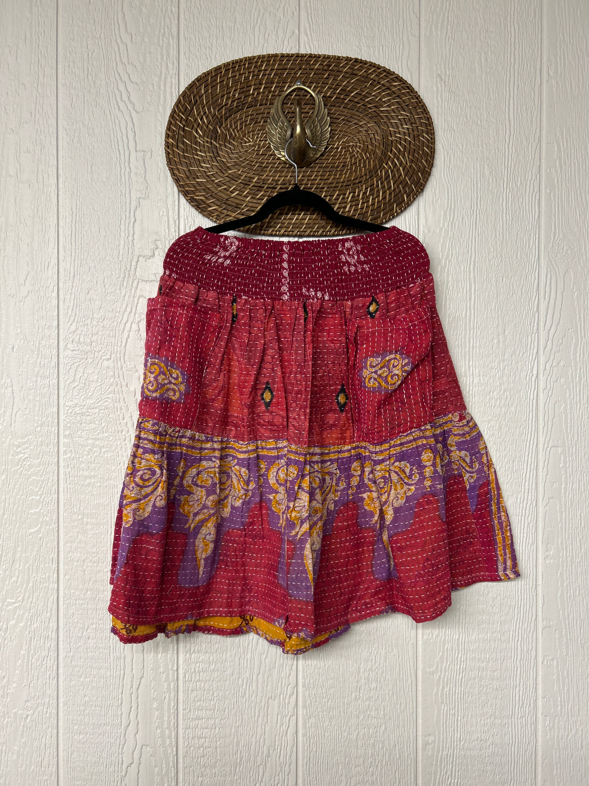 Pareo Kantha Meadow Skirt 0826 182