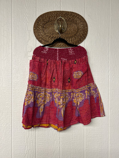 Pareo Kantha Meadow Skirt 0826 182