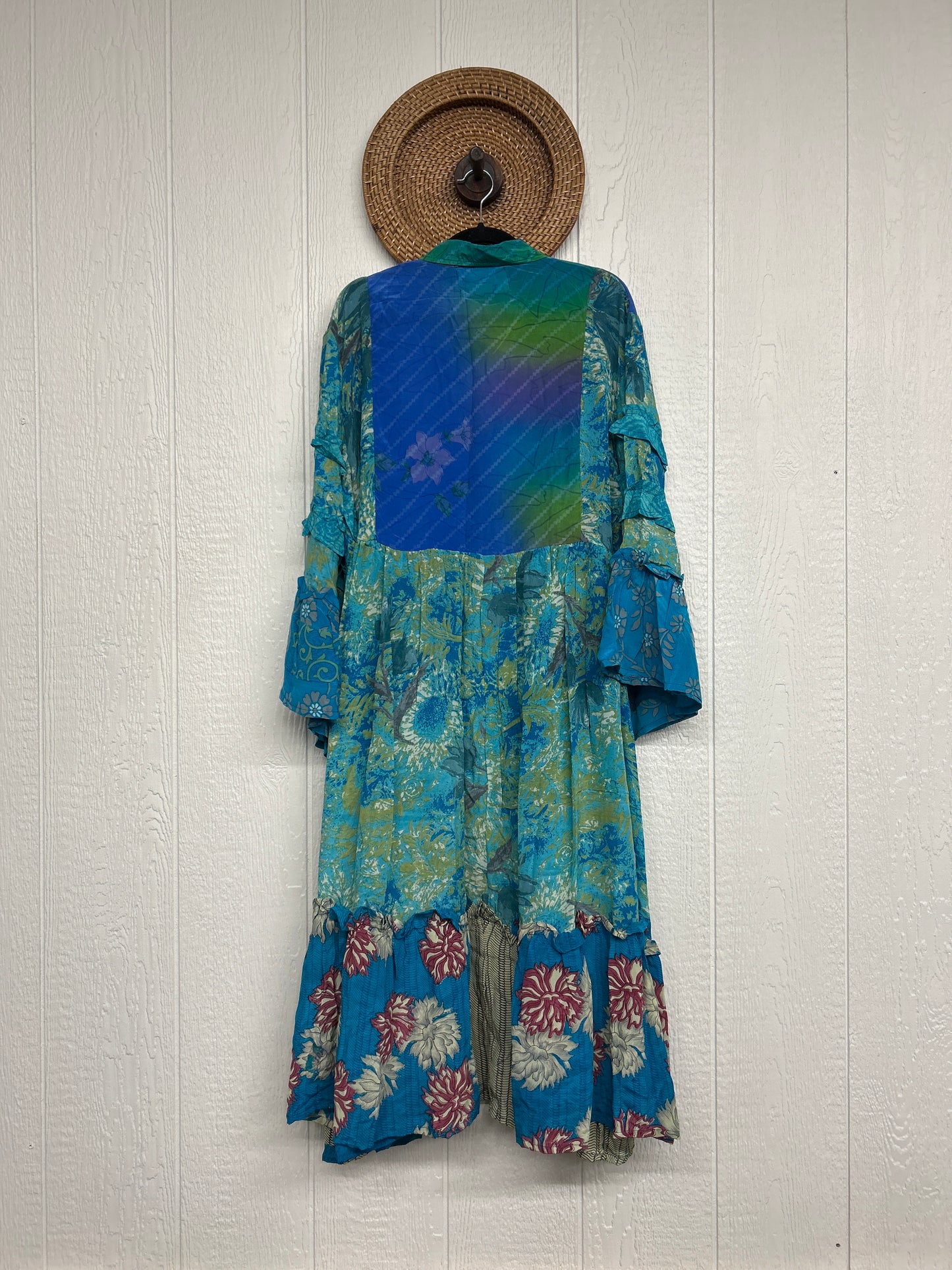 Crepe Sari Rhiannon Duster Dress 0226 215