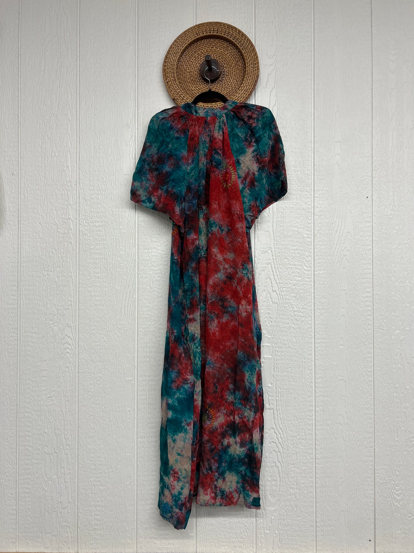 Crepe Sari Summer Woodstock Duster 0626 035