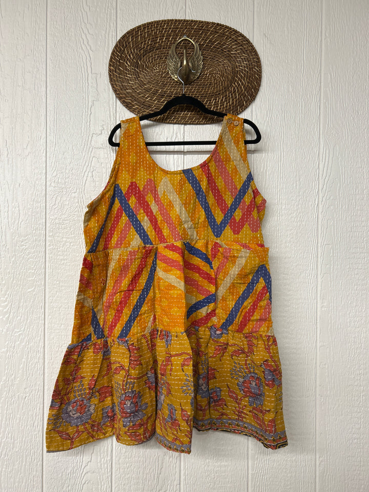 Kantha Meadow Mini Dress 0625 215