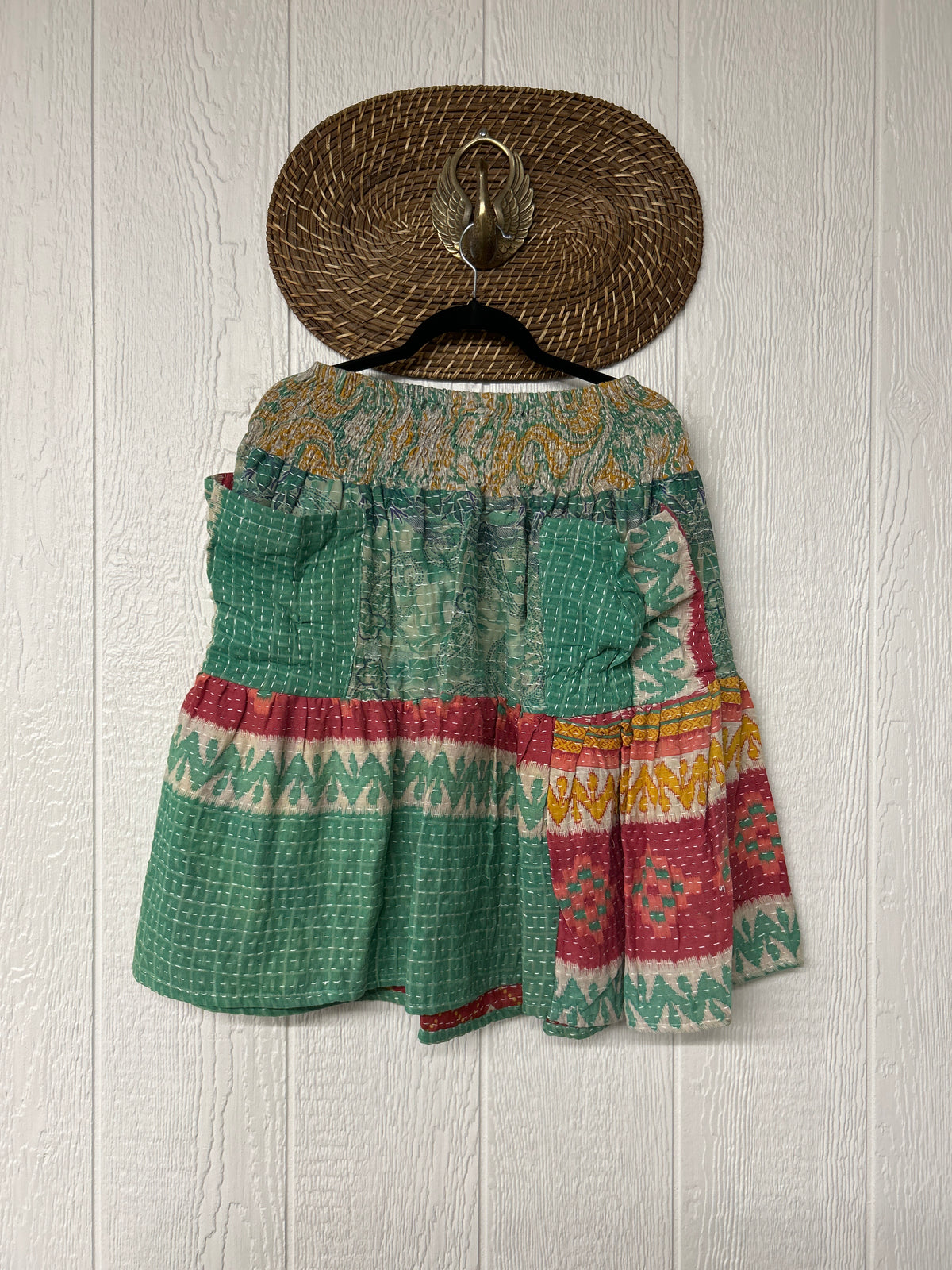 Pareo Kantha Meadow Skirt 0826 233
