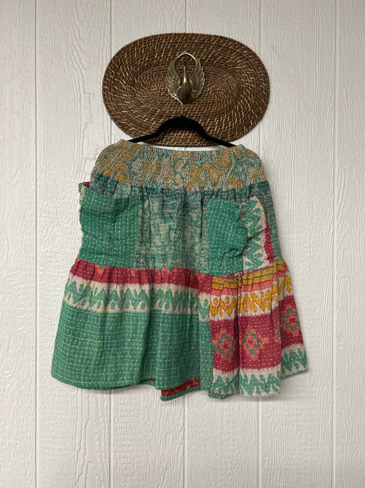 Pareo Kantha Meadow Skirt 0826 233
