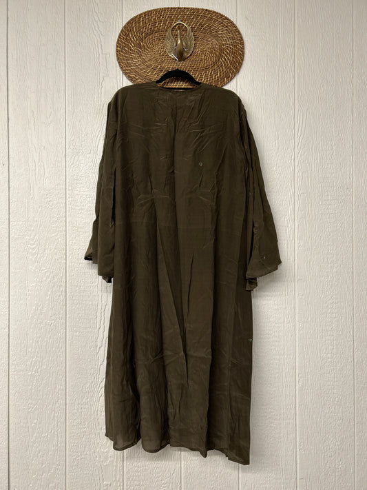 RETAIL Crepe Sari Spellbound Kimono 0926 191