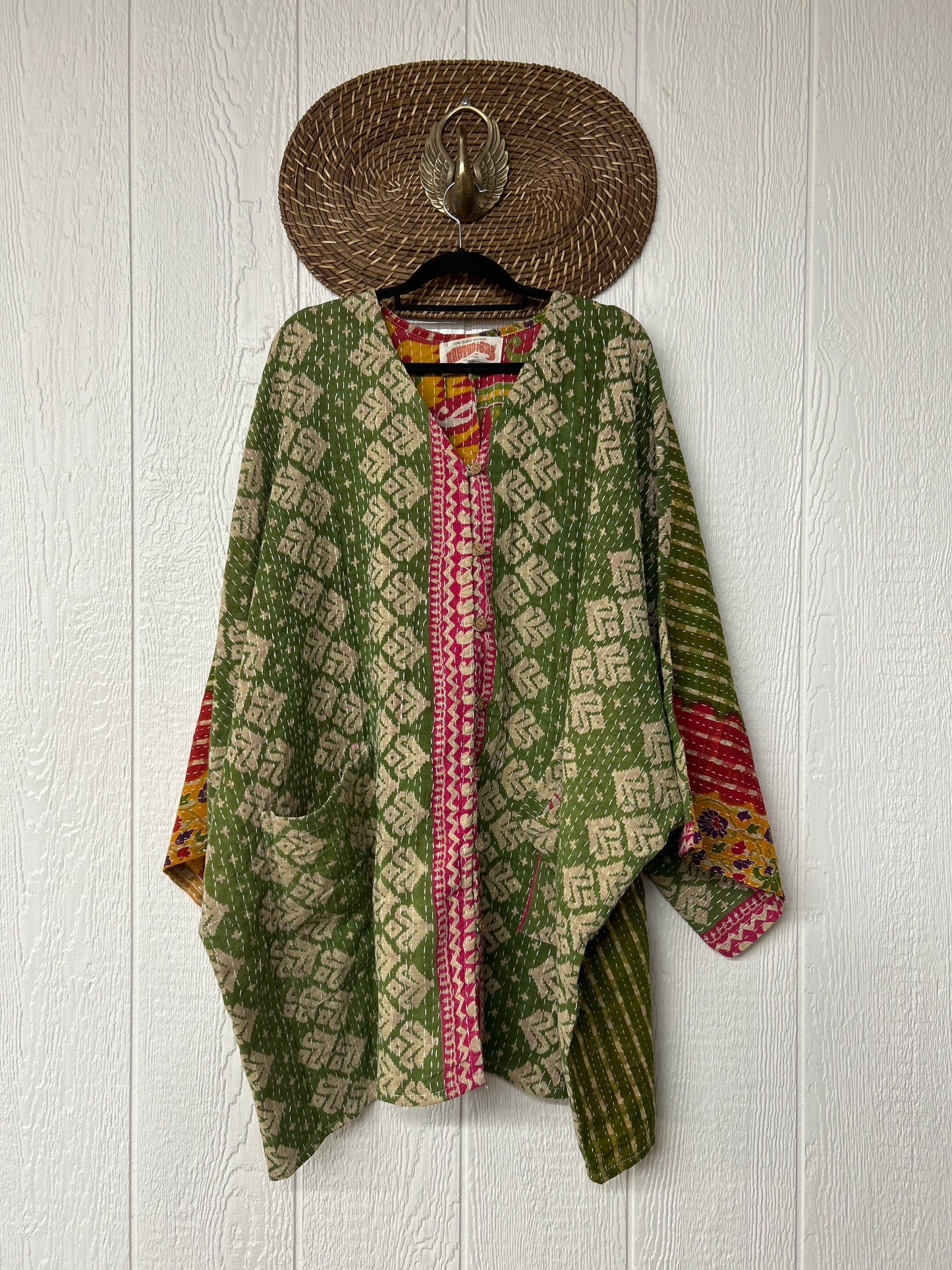 Pareo Kantha Gaia Button-Down Kimono 0126 167