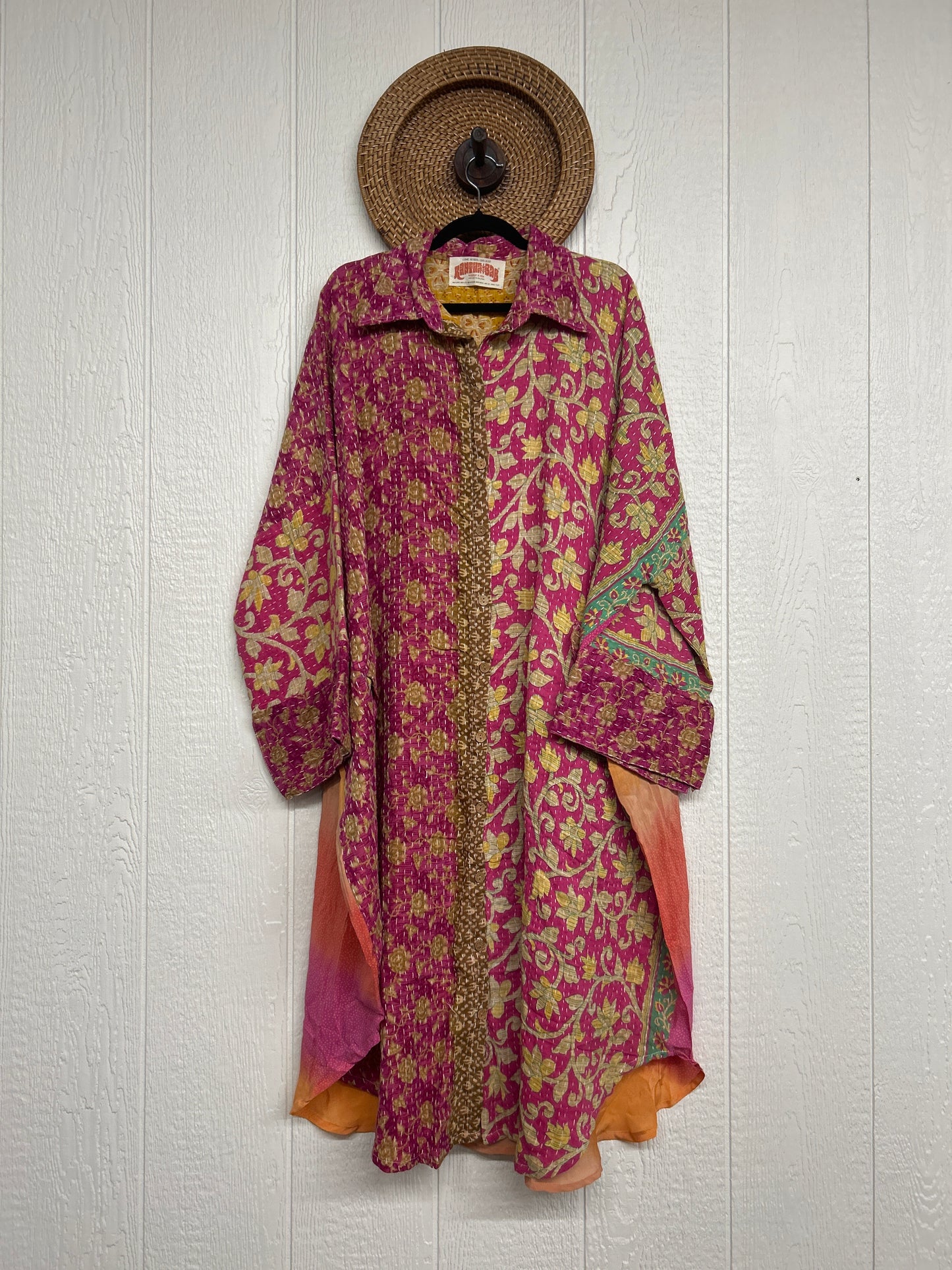 Pareo Kantha Free To Be Longsleeve Maxi 0226 108