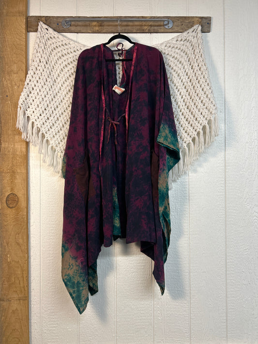Crepe Sari Orchid Kimono 0626 224