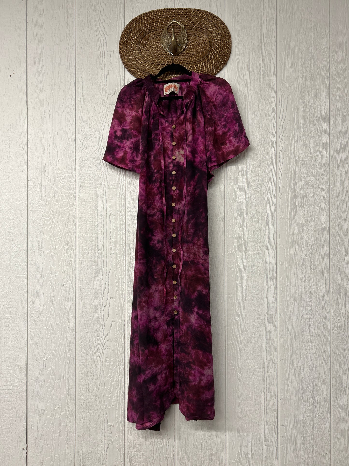 Crepe Sari Summer Woodstock Duster 0626 143