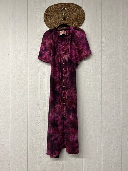 Crepe Sari Summer Woodstock Duster 0626 143