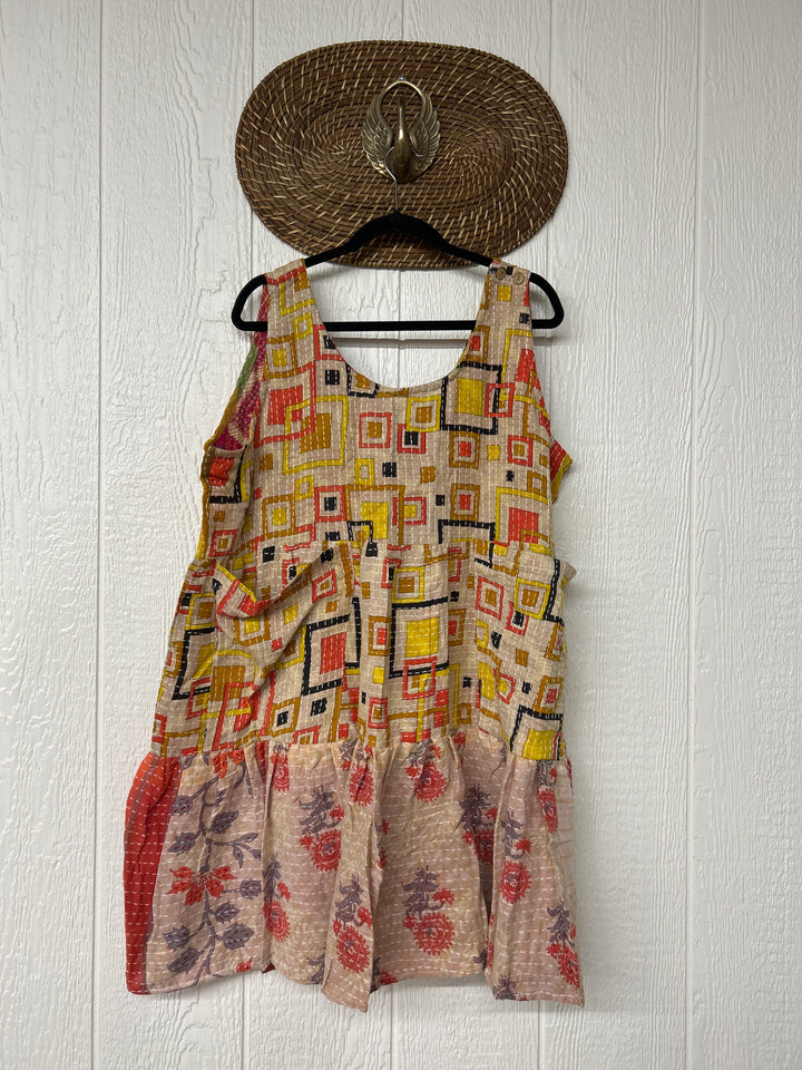 Kantha Meadow Mini Dress 0625 076