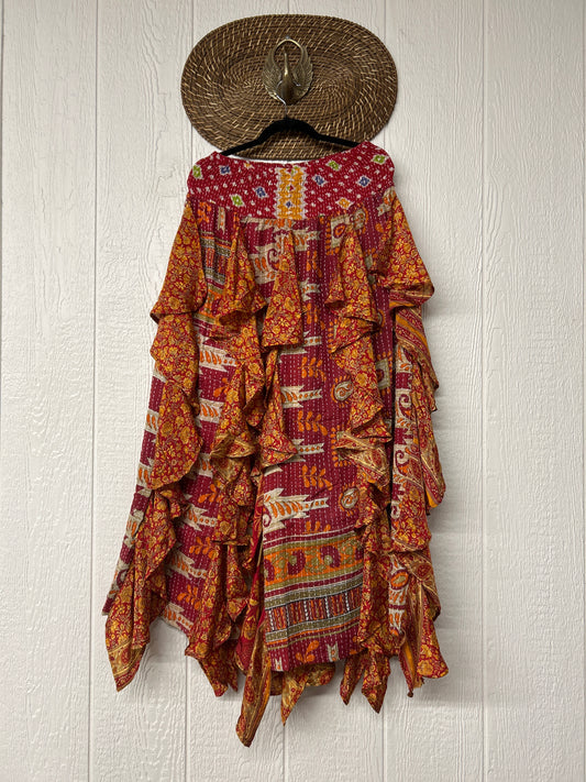 Pareo Kantha Willow Maxi Skirt 0826 155