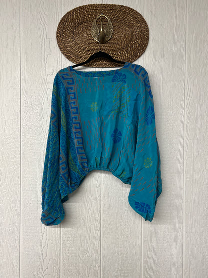 Crepe Sari Luna Crop Top 0126 228