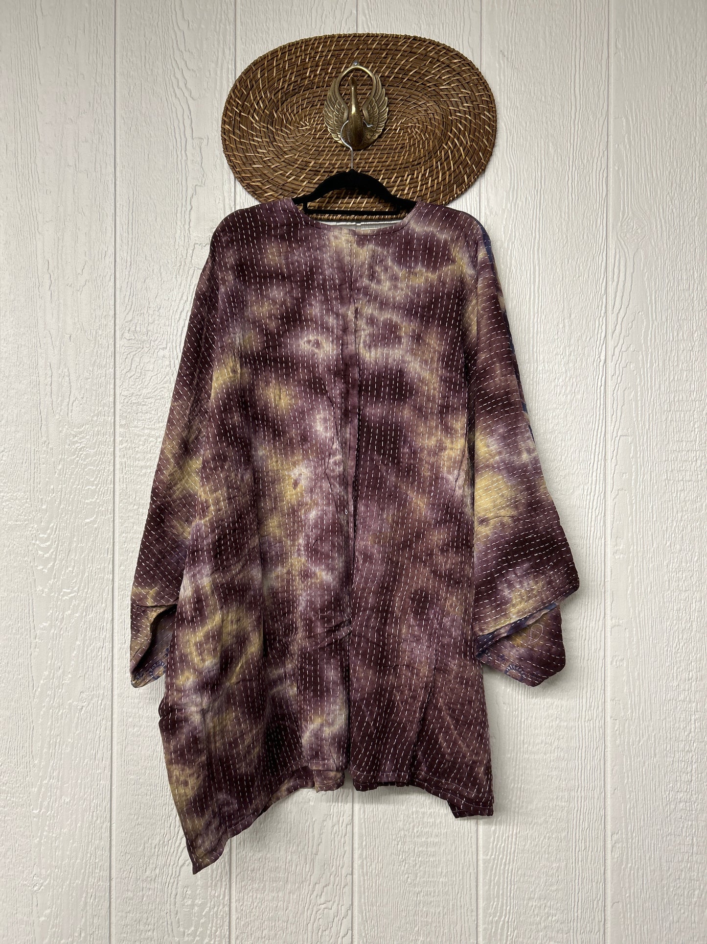 RETAIL Pareo Kantha Gaia Button-Down Kimono 0526 054
