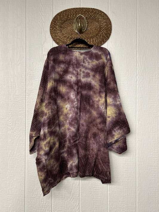 RETAIL Pareo Kantha Gaia Button-Down Kimono 0526 054