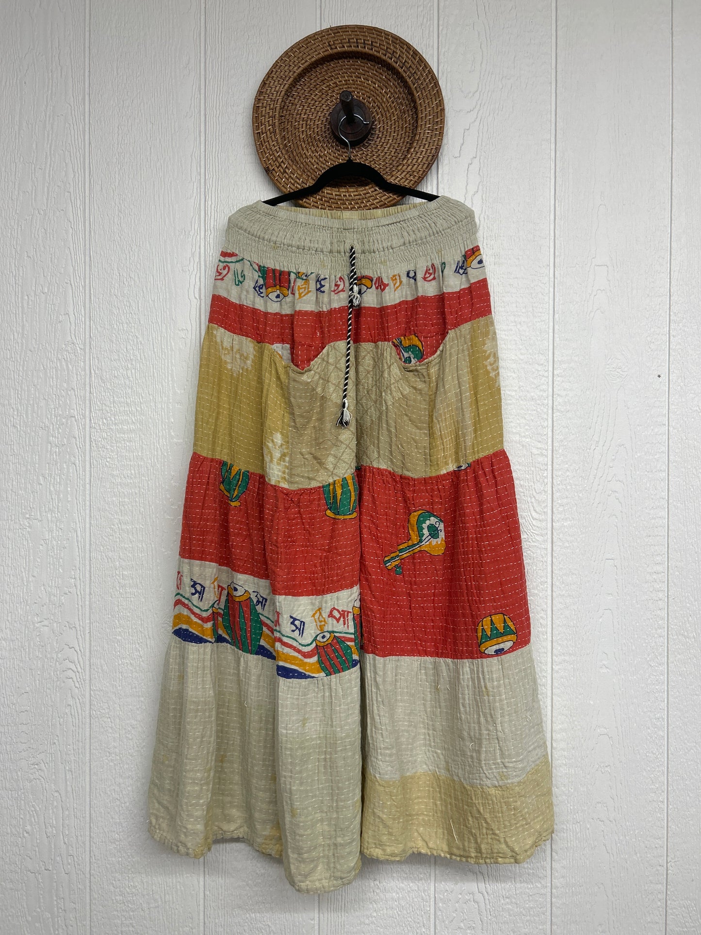 Alchemi Pareo Kantha Lotus Wide Leg Pants 0826 001