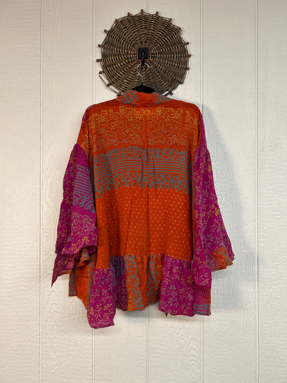 Crepe Sari Wild Rose Top 1026 043