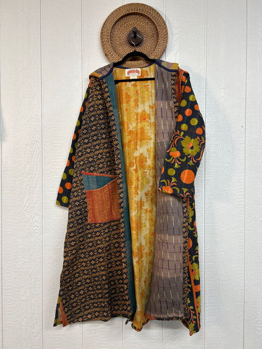 Fine Kantha Rising Sun Coat 1125 183