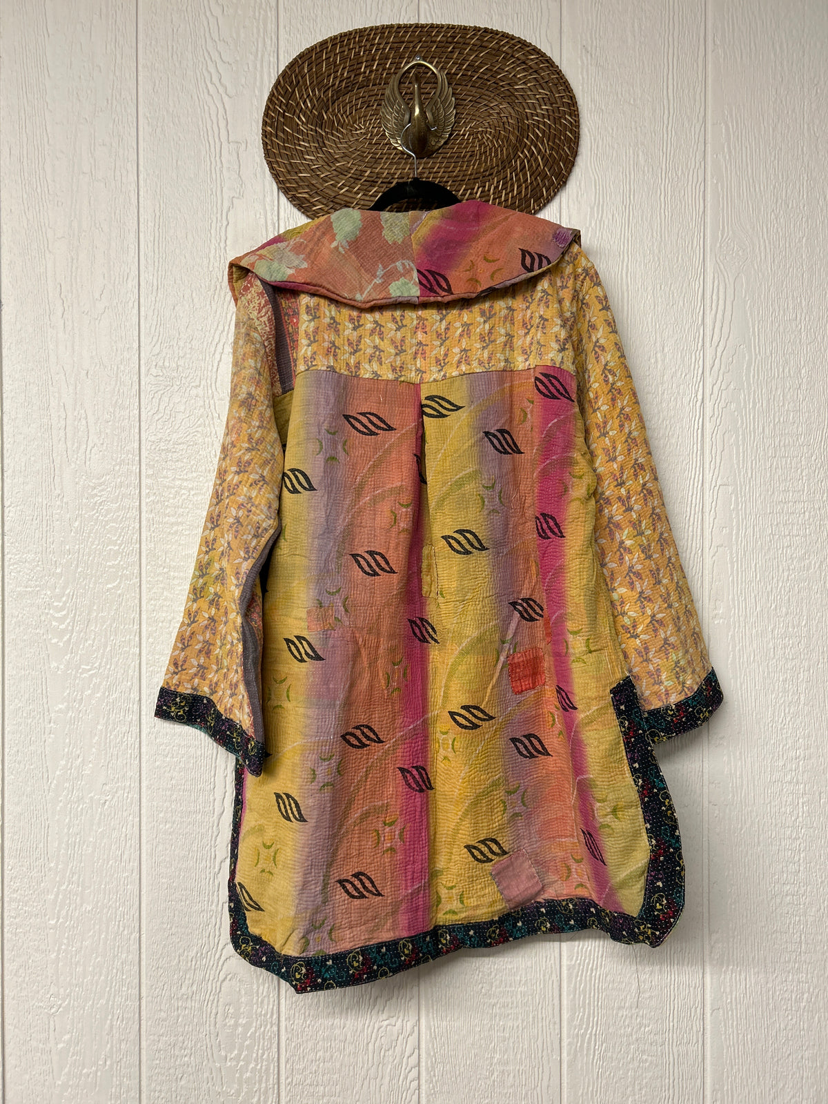 Fine Kantha Drifter Coat 1026 170