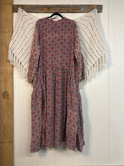 Crepe Sari Evermore Kimono 0326 117