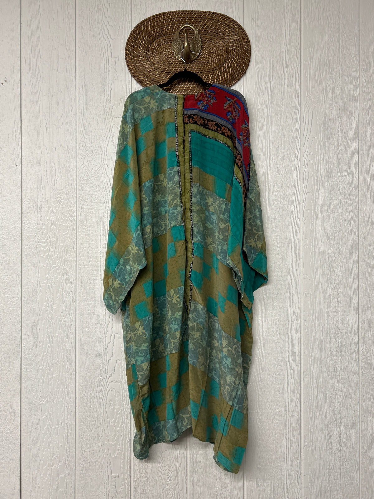 Crepe Sari Gaia Duster Dress 0826 105