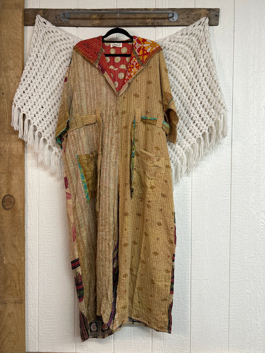 Kantha Zen Hoodie Jumpsuit 0925 252