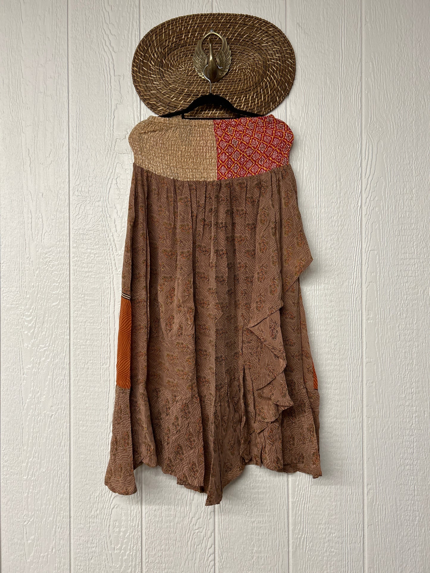 Crepe Sari Inner Peace Wrap Skirt 0626 067