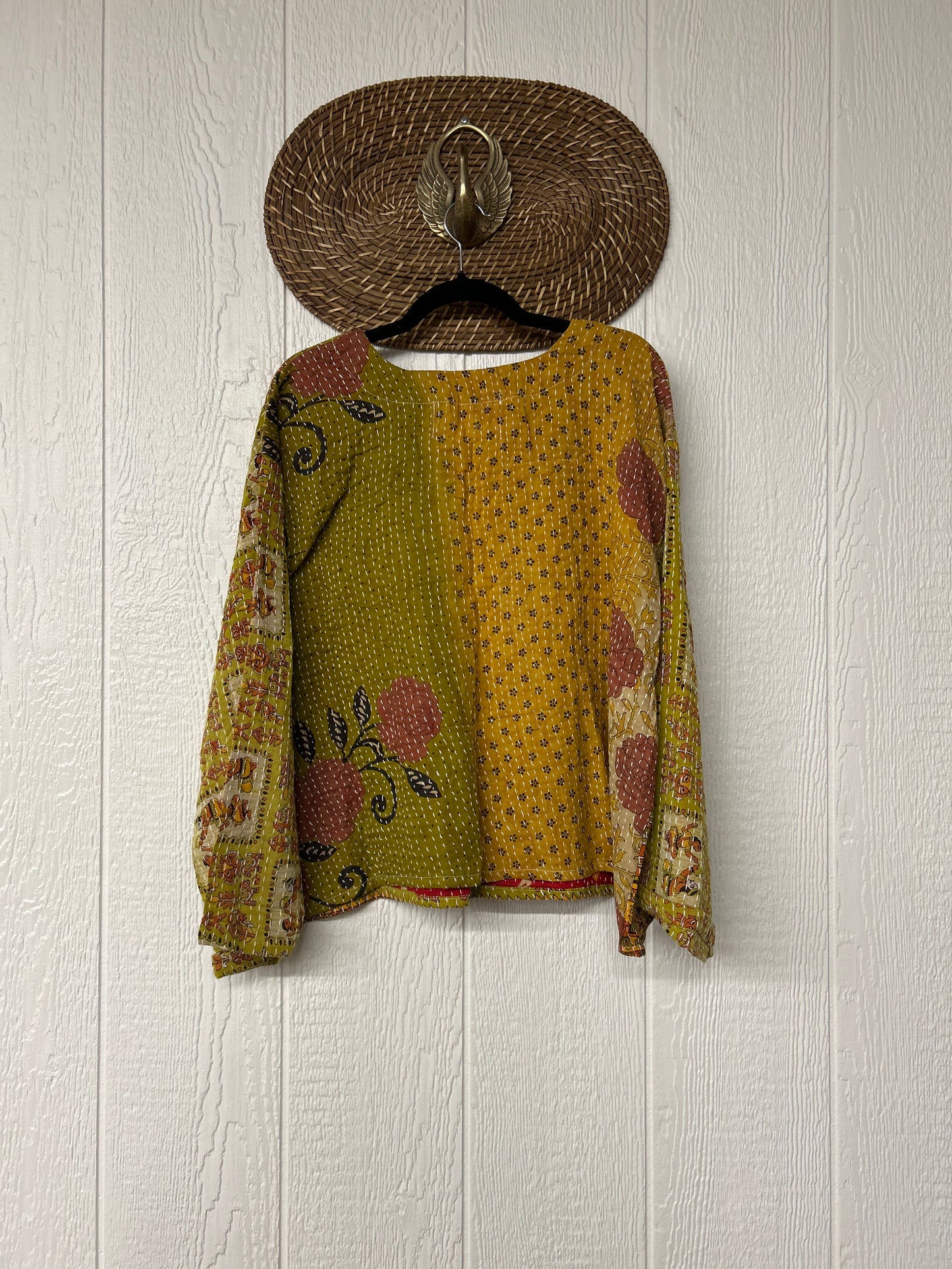 Pareo Kantha Wanderer Pocket Crop Top 0226 112