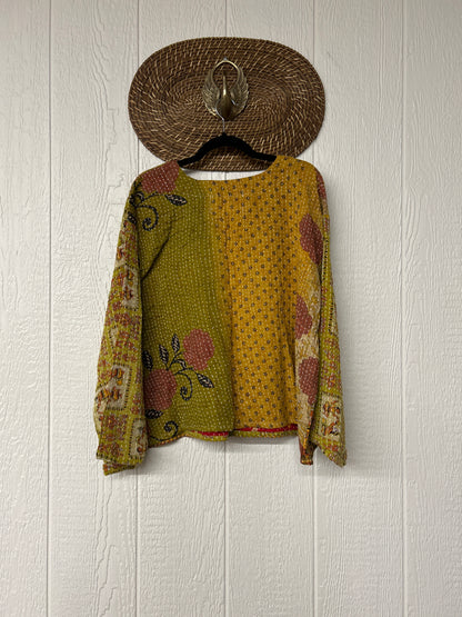 Pareo Kantha Wanderer Pocket Crop Top 0226 112