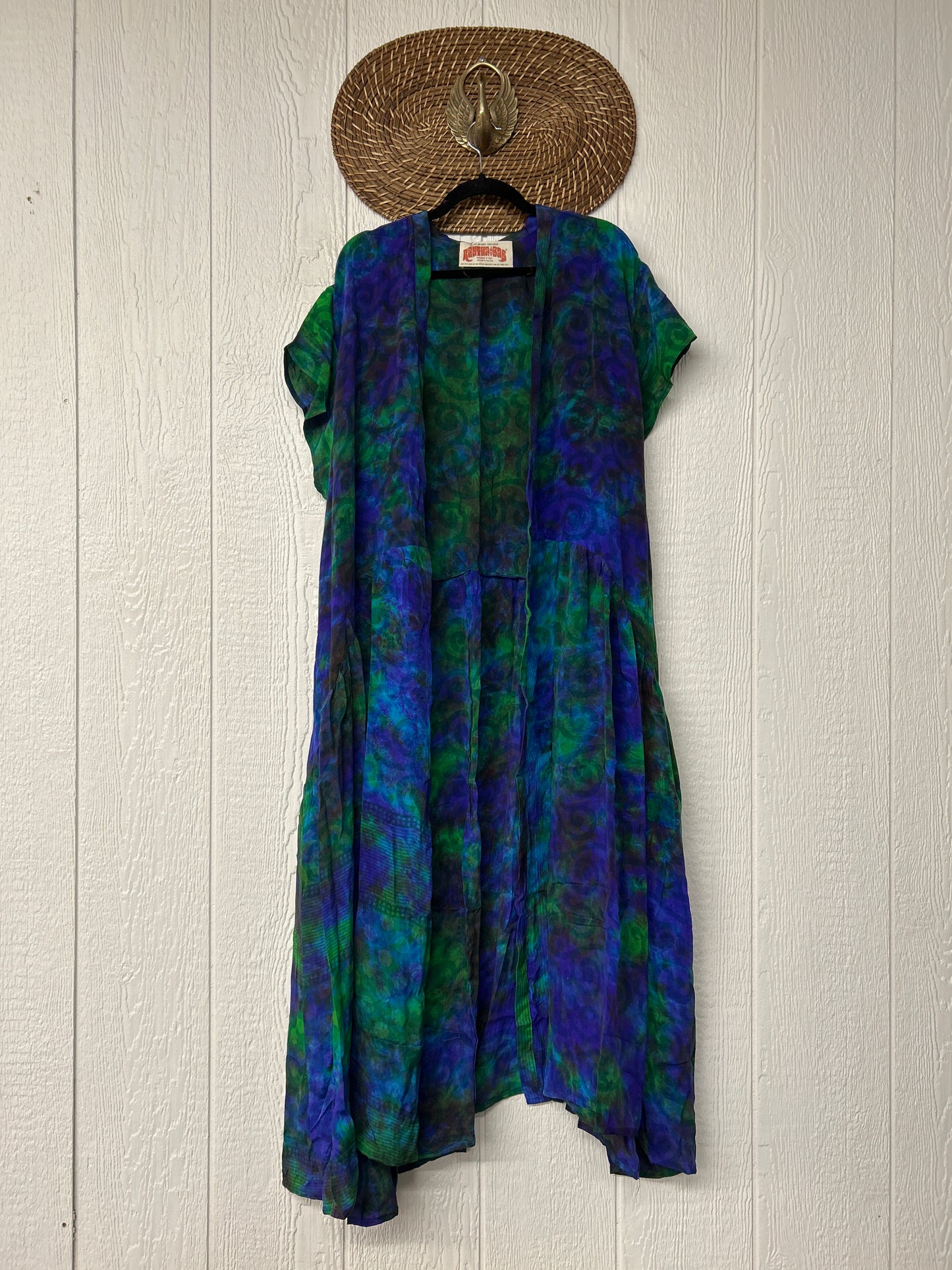 Crepe Sari Summer Evermore Kimono 0726 074