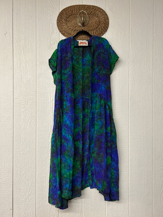 Crepe Sari Summer Evermore Kimono 0726 074