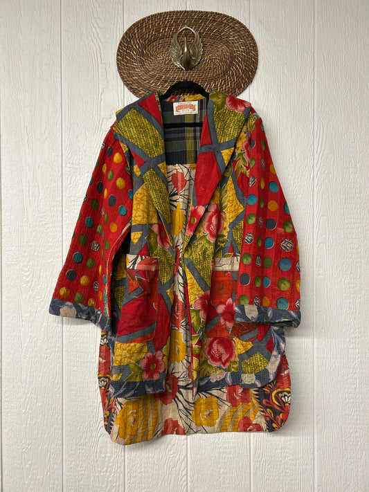 Fine Kantha Drifter Coat 1026 185