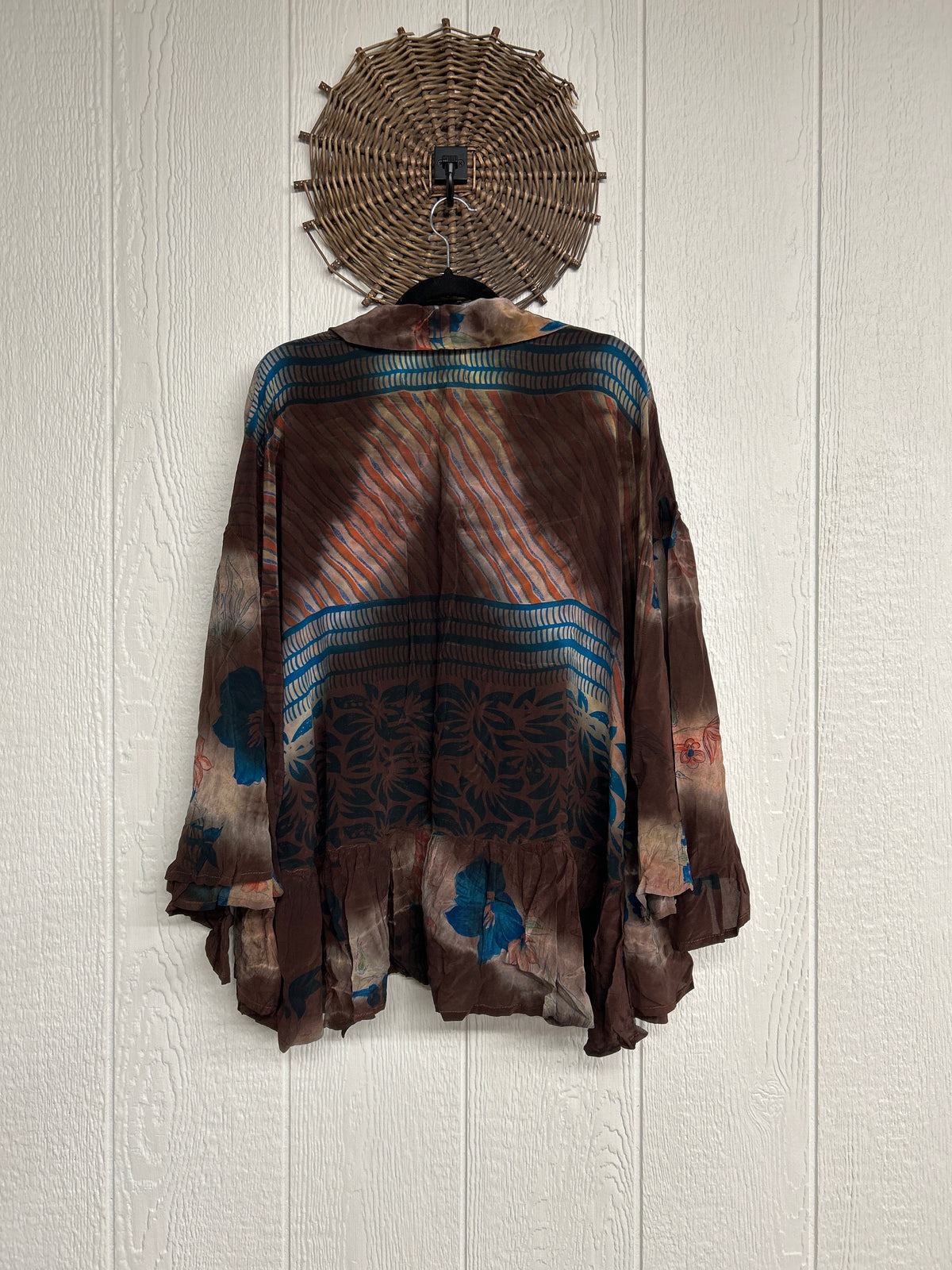 Crepe Sari Wild Rose Top 1026 137