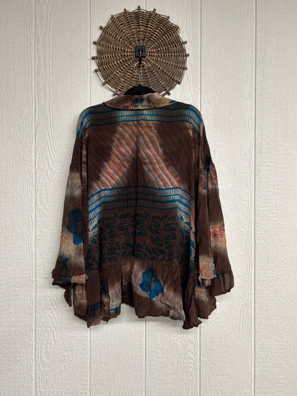 Crepe Sari Wild Rose Top 1026 137