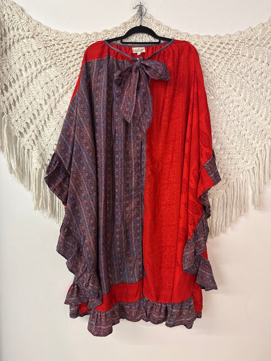 Rasgulla Sari Gold Dust Kimono L0626 002