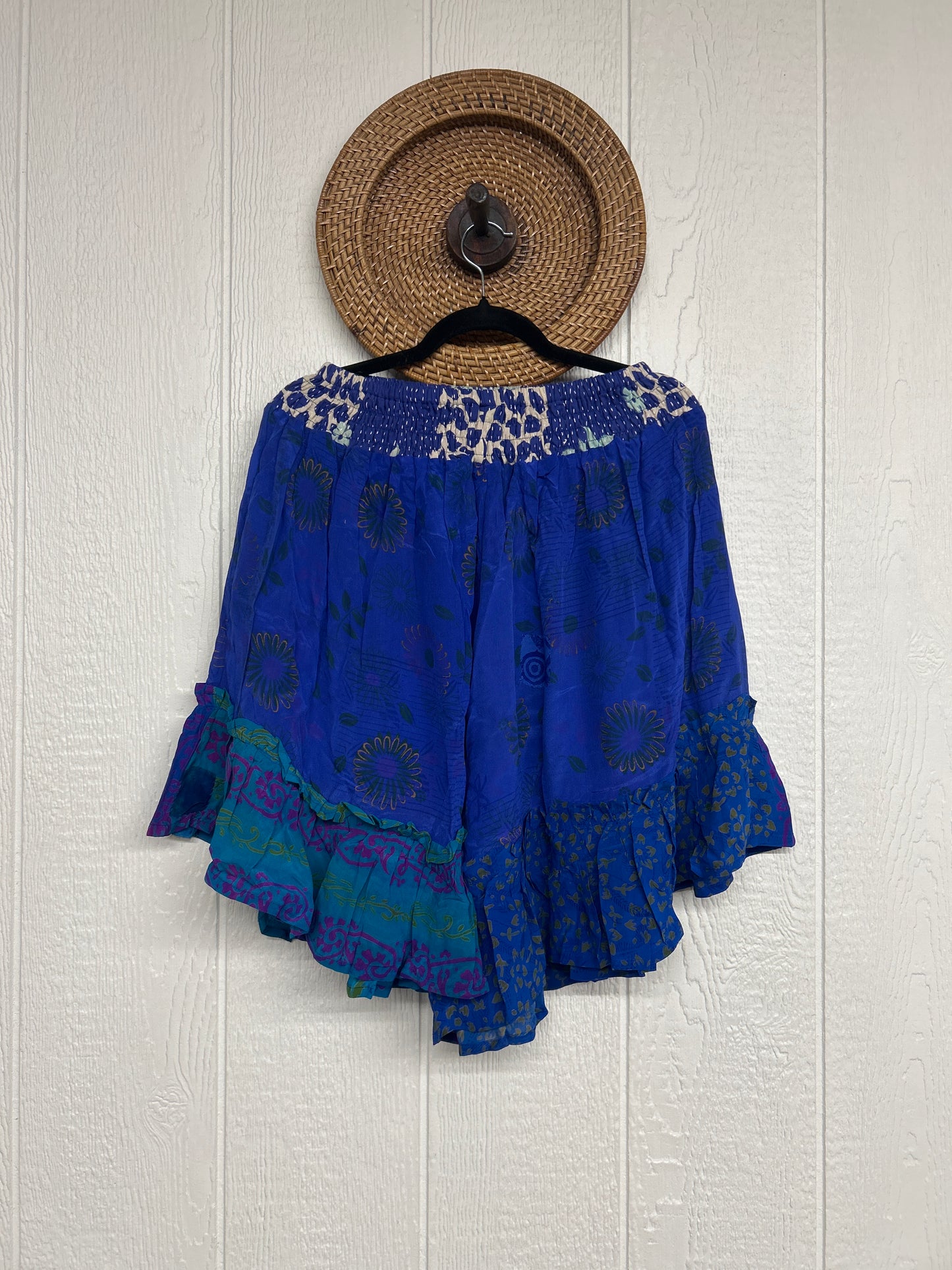 Crepe Sari Lover Cropped Culottes 0726 152