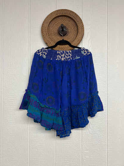 Crepe Sari Lover Cropped Culottes 0726 152