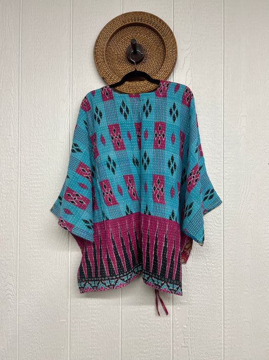 Pareo Kantha Hi-Lo Butterfly Top 0626 157