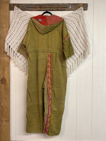Kantha Zen Hoodie Jumpsuit 0925 175