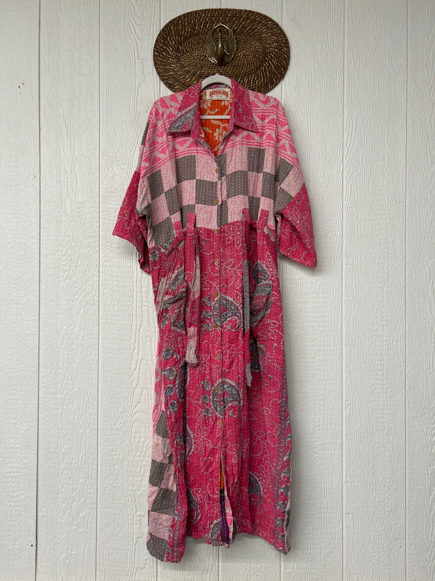 Pareo Kantha Gravity Duster Dress L0726 001