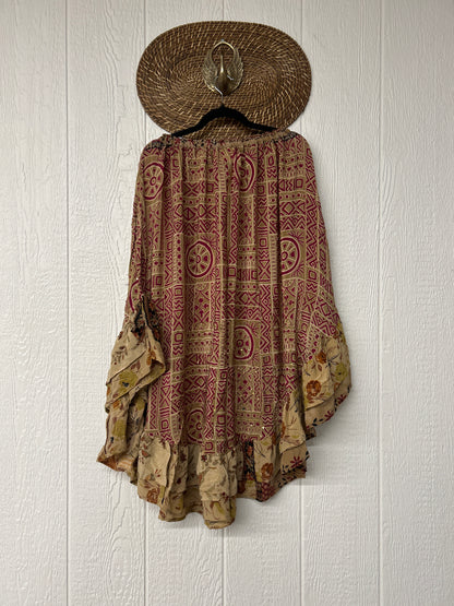 Crepe Wild Rose Skirt 1025 151