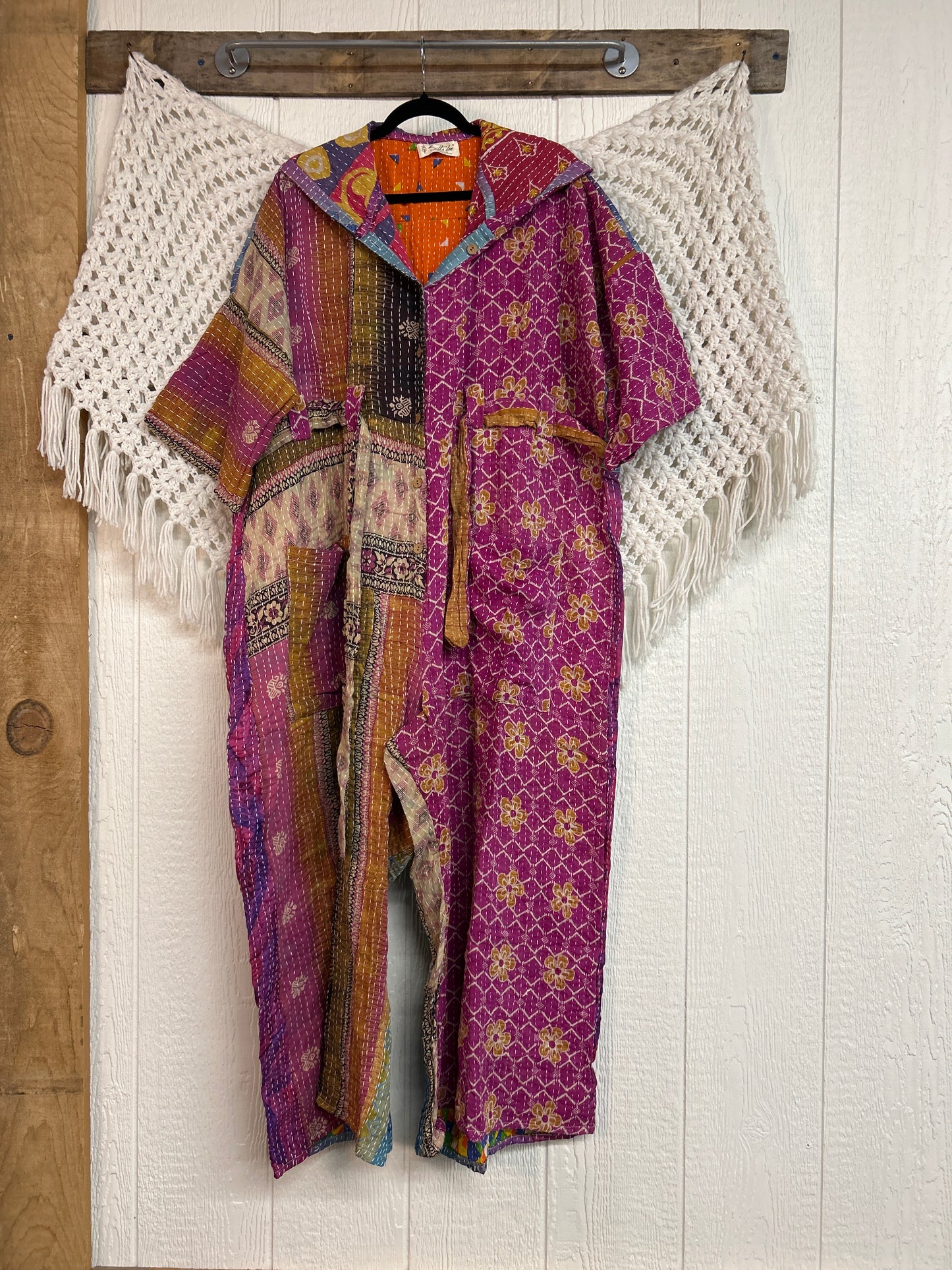 Kantha Zen Hoodie Jumpsuit 0925 230