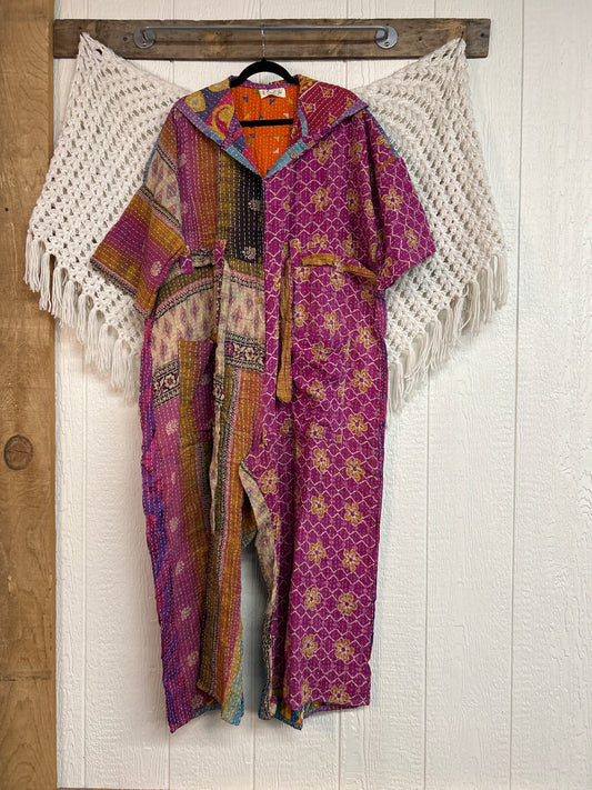 Kantha Zen Hoodie Jumpsuit 0925 230