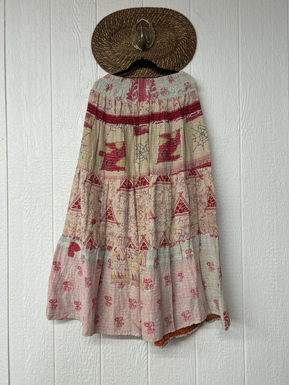 Pareo Kantha Lotus Maxi Skirt 0826 225