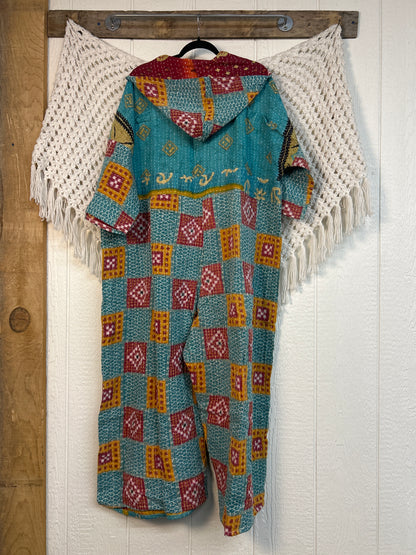Pareo Kantha Zen Hoodie Jumpsuit 0726 123