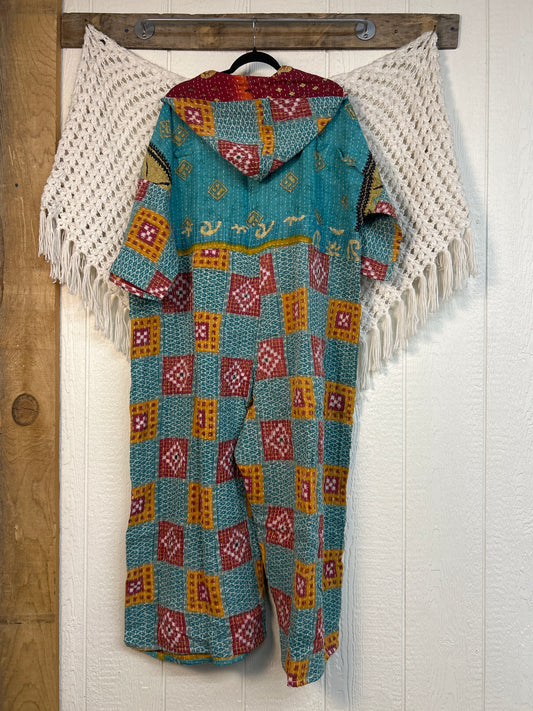 Pareo Kantha Zen Hoodie Jumpsuit 0726 123