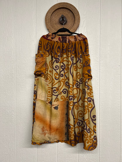 Rasgulla Sari Butterfly Cargo Skirt 0126 067