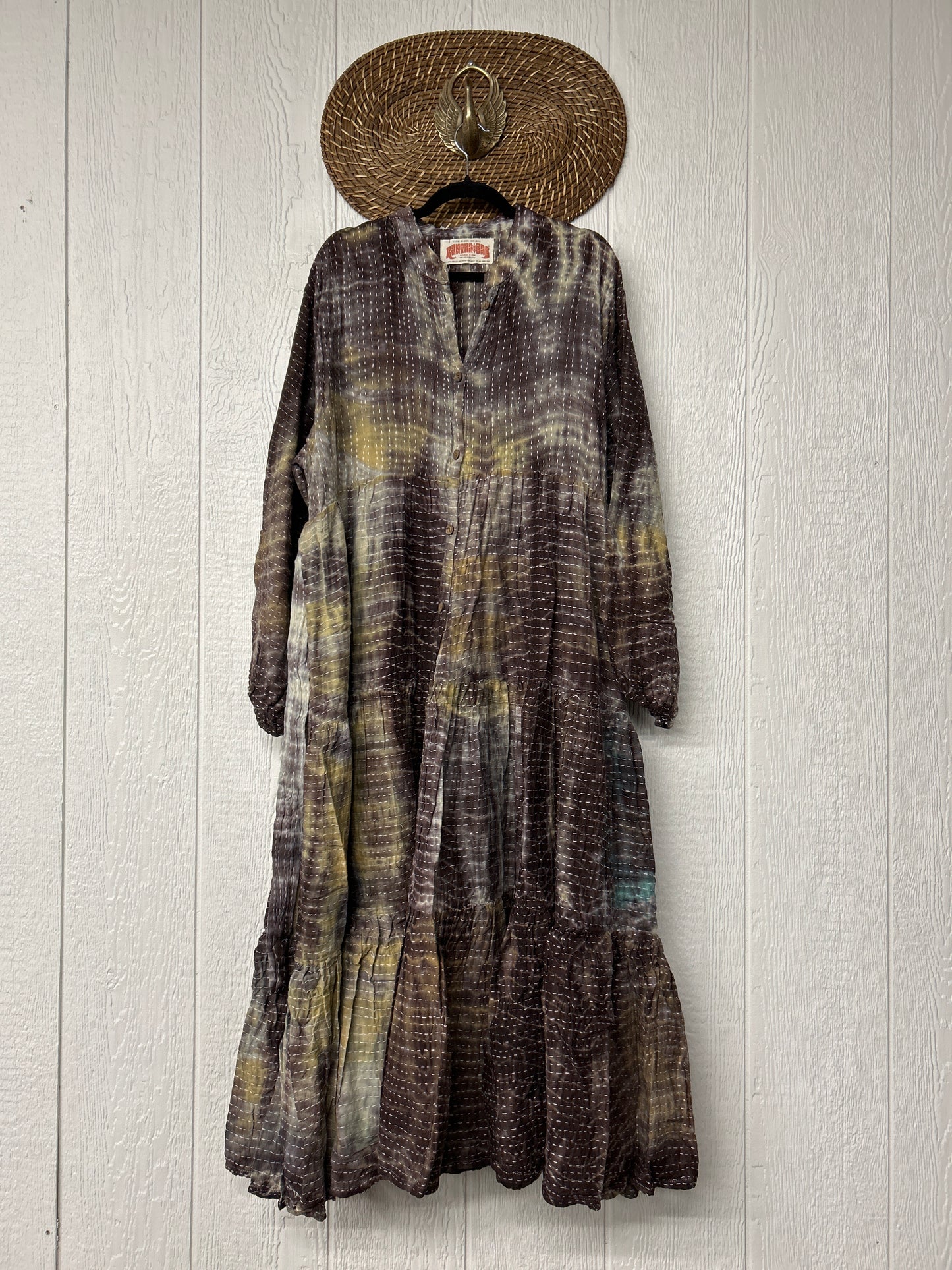 Pareo Kantha Luminous Maxi Dress 0526 012